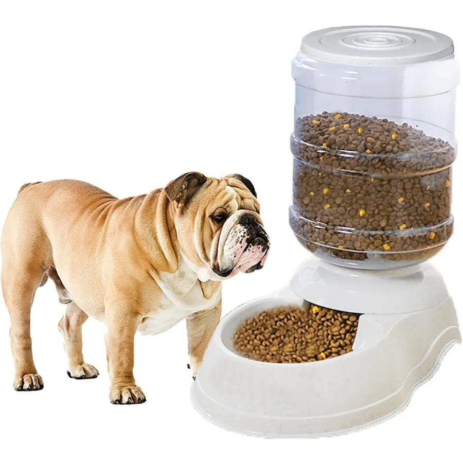 Automatic Dog Feeder for Large Dogs with Gravity Dispensing System MultiPet Food Dispenser for Cats and Dogs Portable Pet Feede