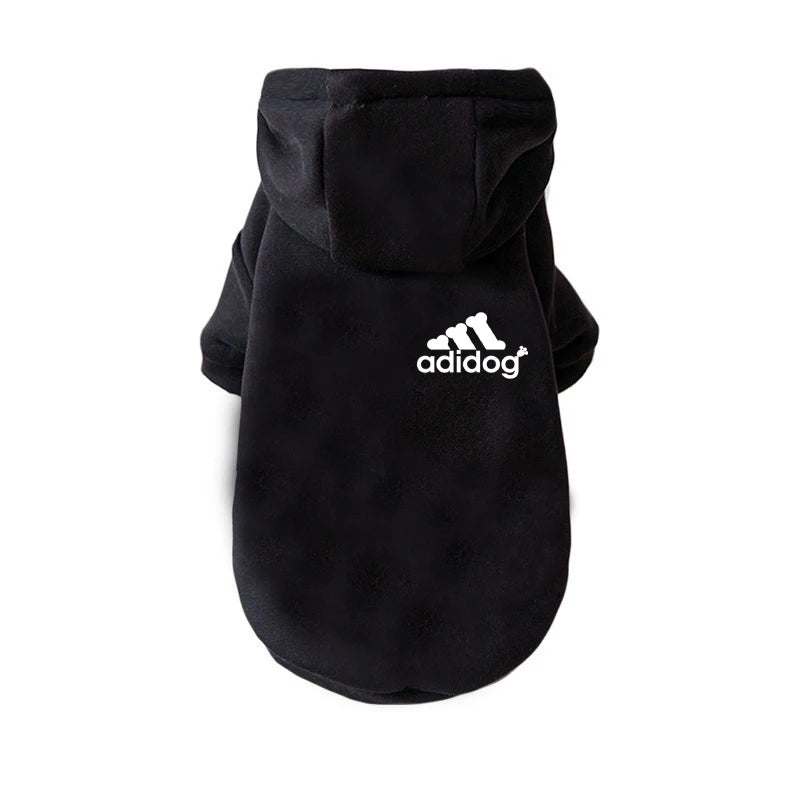 Pet Hoodies Adidog Clothes For Small Dogs Puppy Jacket Sweatshirt Coat Labrador Costume Autumn Winter Keep Warm Pets Clothing