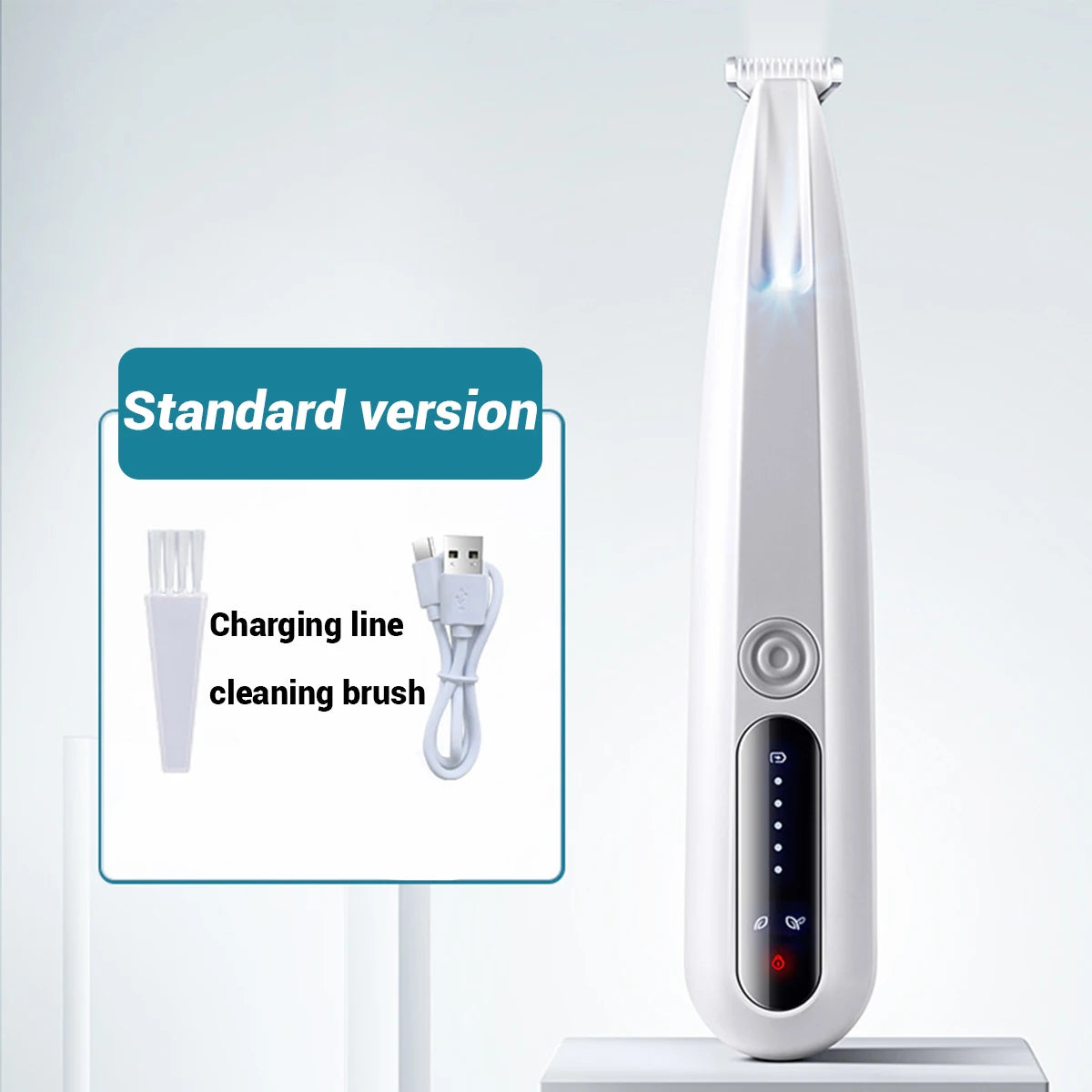 New type of dog paw trimmer with travel lock function fully waterproof pet hair trimmer with LED display screen cat hair trimmer