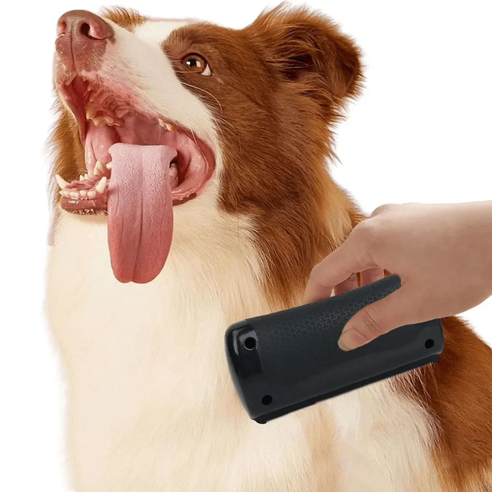 Pet Deshedding Brush Dog Hair Remover Dog Grooming Brush for Dogs & Cats with Long & Short Fur