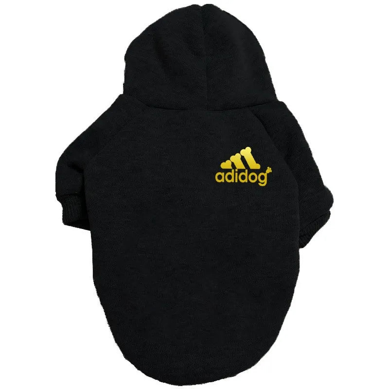 Pet Hoodies Adidog Clothes For Small Dogs Puppy Jacket Sweatshirt Coat Labrador Costume Autumn Winter Keep Warm Pets Clothing