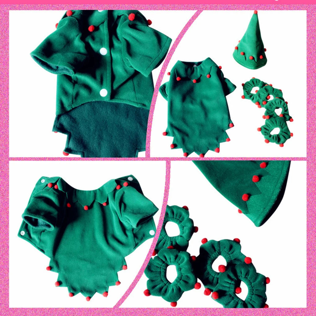 Halloween Pumpkin Dresses Costume For Dog Cat Skirt Cosplay Suit Clothing Christmas Prom Clothes