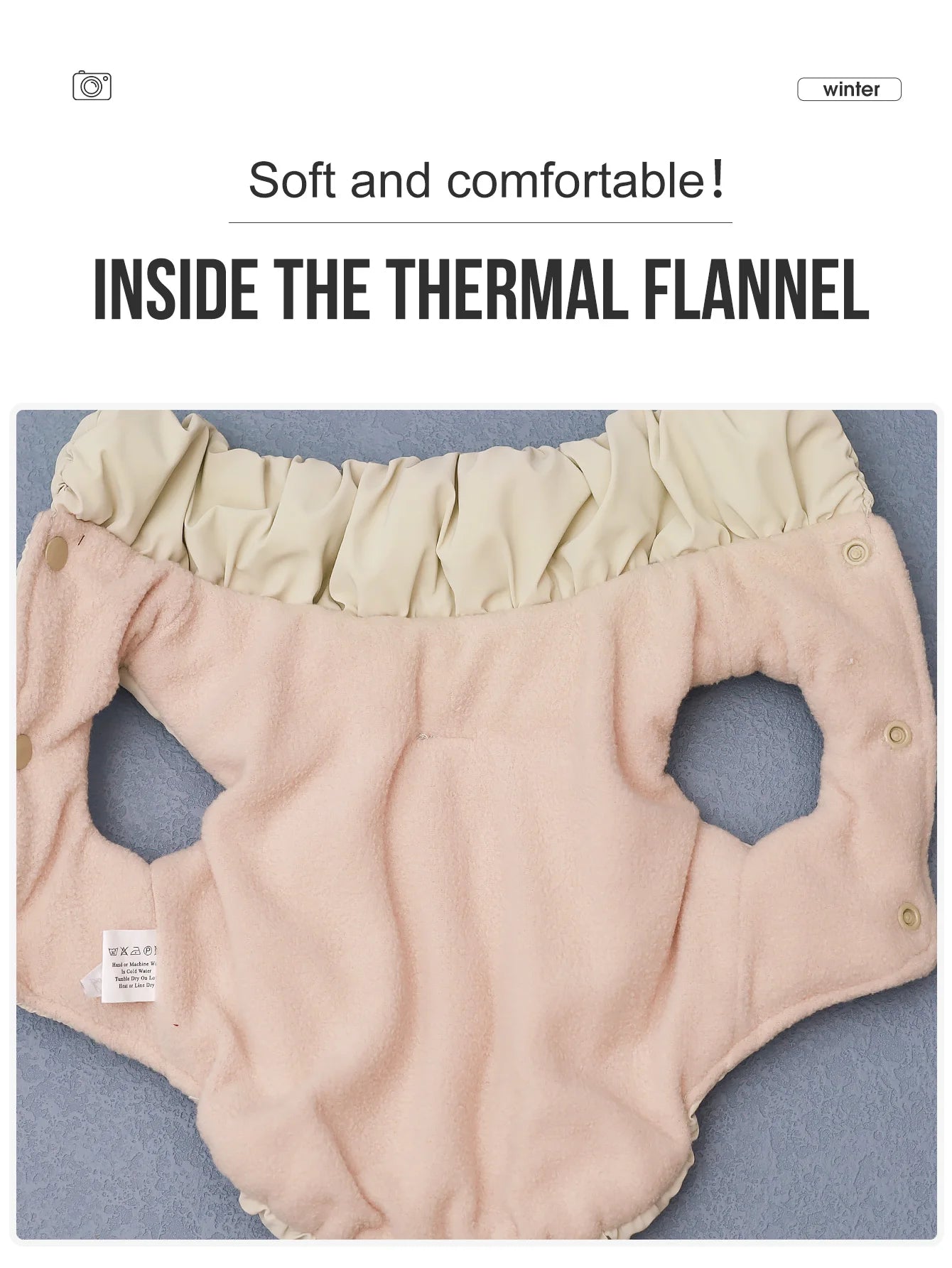 Dog Jacket For Autumn/Winter, Pet Coat, 3-Layer Thick Warm Outerwear, Suitable For Small To Medium Dogs Like Poodle, Teddy, York