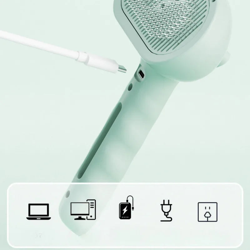 Dog Comb Pet Steam Massage Brush Safe Round Head Soft Teeth Spray Hair Removal Comb for Dog Universal for Cats Dogs Accessories