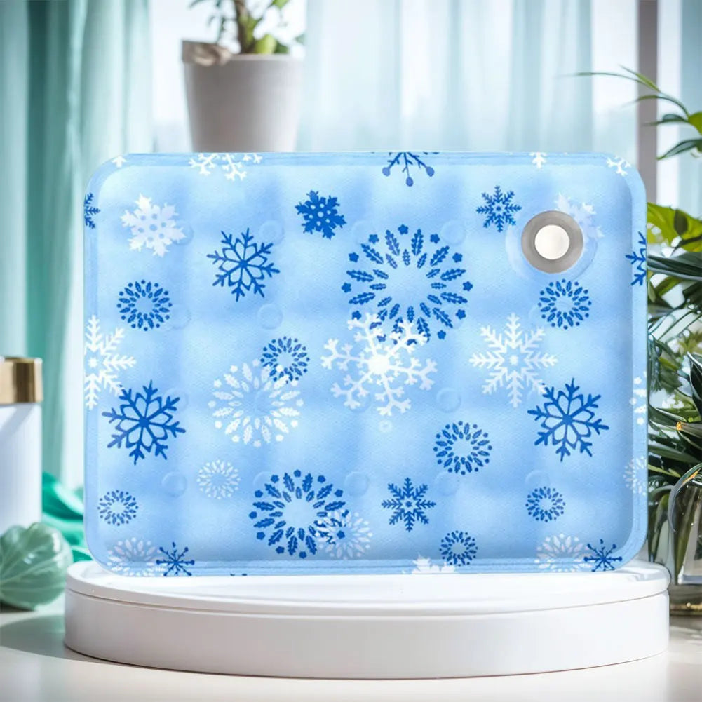 Summer Dog Cooling Mat Washable Pet Cooling Mat Water Injection Cooling Dog Bed Keep Your Pet Cool for Dogs and Cats