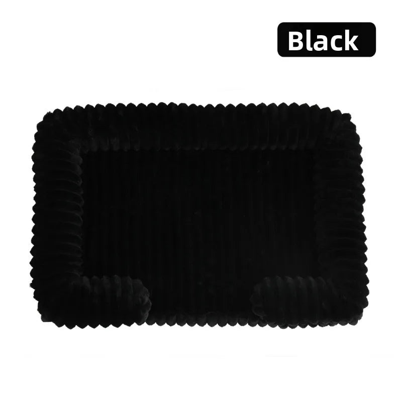 S M L XL XXL Calming Dog Bed Orthopedic Memory Foam Sofa Couch Waterproof Removable Cover Plush Mat for Small Medium Large Dogs